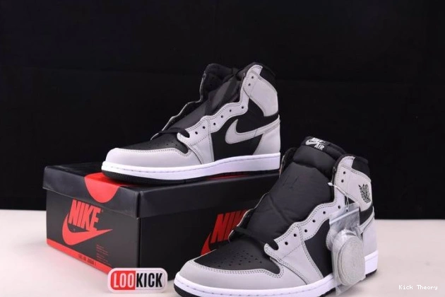 Kick Theory Retro Air White Grey 1 Light High 555088-035 Smoke Black Jordan 0814